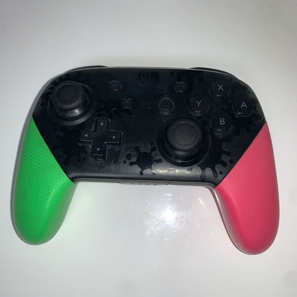 Switch Proコントローラー スプラトゥーン2 ジャンク品