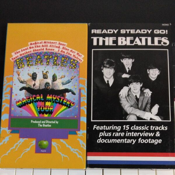 VHS THE BEATLES ビデオ4本セット
