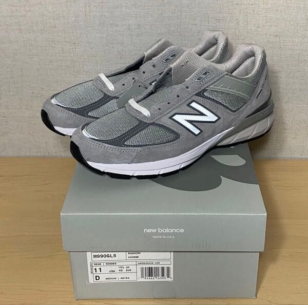 New Balance M990GL5 グレー 29センチ