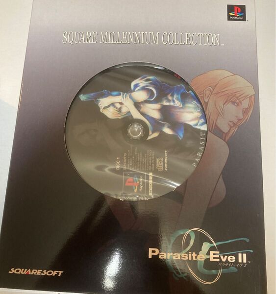 シュリンク無し・未使用 SONY SQUARESOFT スクウェアミレニアムコレクション パラサイト・イヴ 2