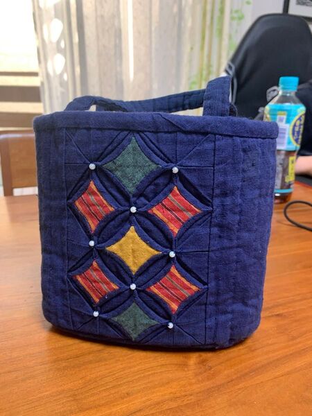 ハンドメイド パッチワーク バッグ