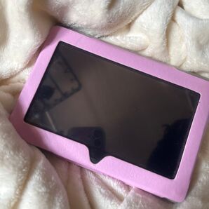 タブレットAndroid11本体ピンクカバー付き