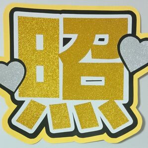 【100】うちわ文字 スノーマン 岩本照 SnowMan