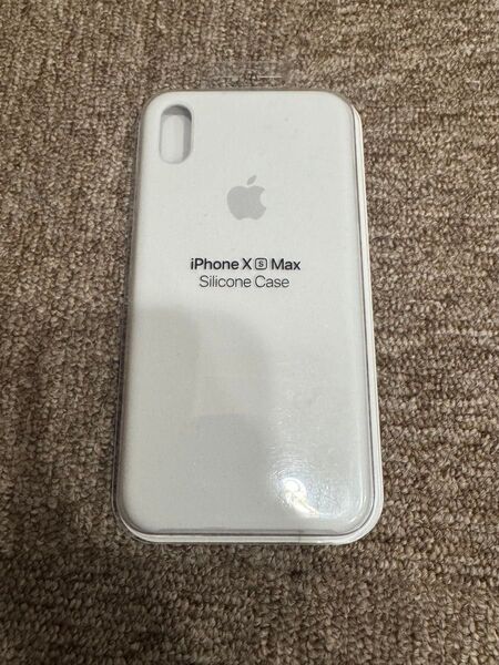 iPhone xs MAX 純正品 シリコンケース
