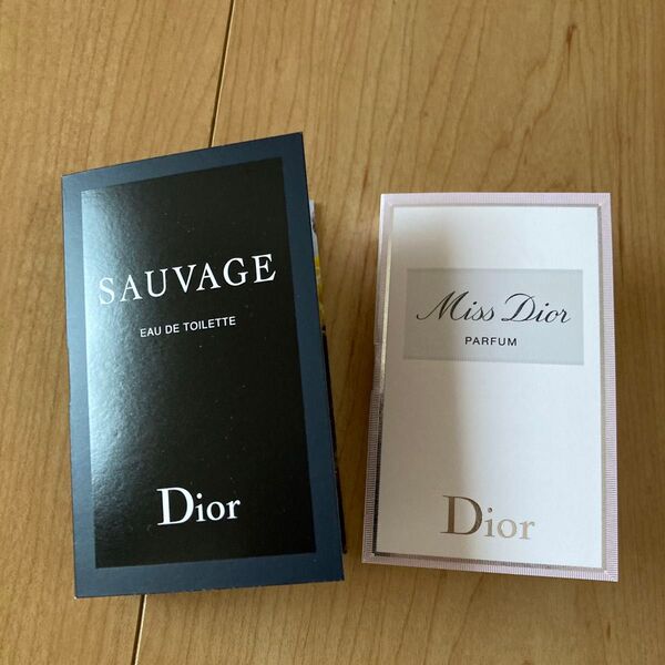 ソヴァージュ オーフォルト パルファム ・Miss Dior DIOR ディオール PARFUM 香水 サンプル各 1ml