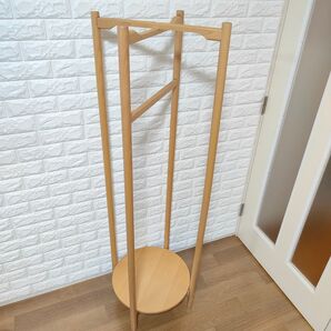【廃盤品】無印良品 ブナ材 コートハンガーラック
