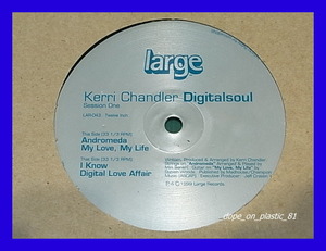 Kerri Chandler / Digitalsoul (Session One)/5点以上で送料無料、10点以上で10%割引!!!/12'