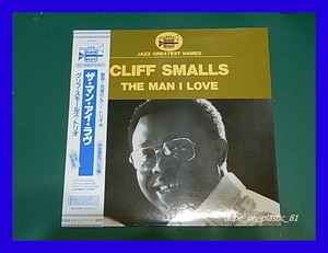 CLIFF SMALLS クリフ・スモールズ / THE MAN I LOVE ザ・マン・アイ・ラヴ/ピアノ・トリオ/BLACK AND BLUE/帯付/5点以上で送料無料!!!/LP