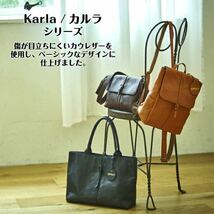 チポラ バッグ トートバッグ レディースバッグ 本革 A4対応 かばん 鞄 プレゼント Kalra カルラ 47835 ギフト チョコ_画像6