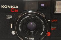 KONICA C35 EF シャッター動作 フラッシュ・露出計不動 ジャンク コニカ HEXANON 38mm F2.8 【送料込】 #H0007_画像10