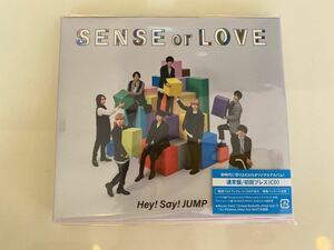 SENSEorLOVE 通常盤初回プレス　Hey!Say!JUMP CD 値下げ