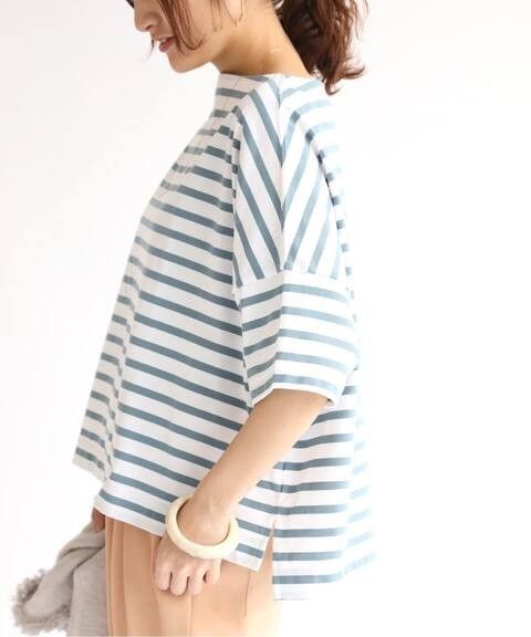 IENA【イエナ】☆【TRADITIONAL WEATHERWEAR】別注BMBショートスリーブ新品 ブルーA