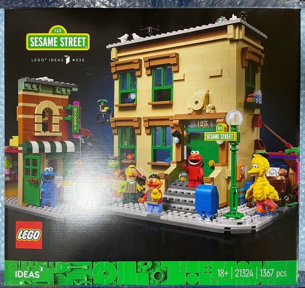 新品未開封LEGOレゴ21324セサミストリート123番地IdeasアイデアSesameStreet
