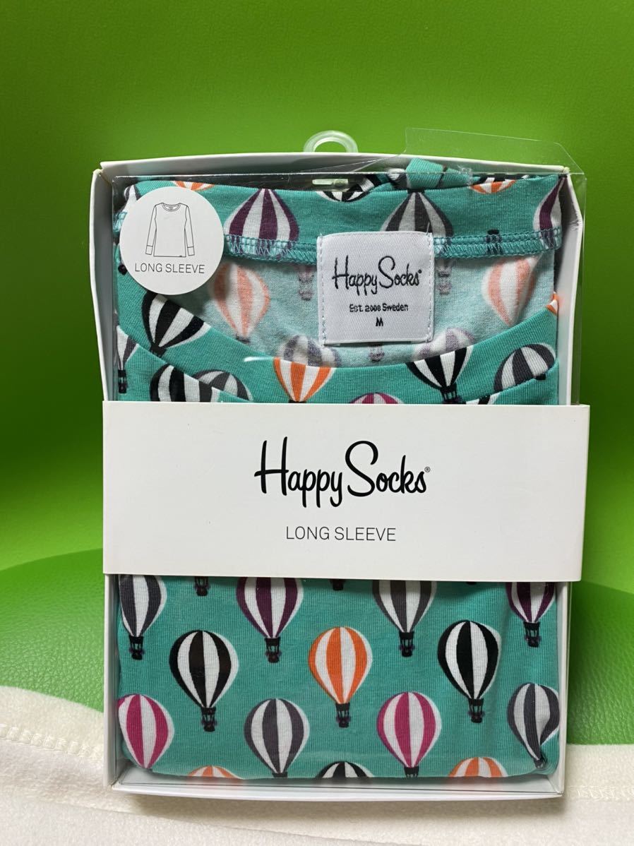 新品 happy soxs ハッピーソックス ロングスリーブTシャツ ペパーミン