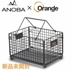 ANOBA×Orange 別注 フォールディングワイヤーバスケットS