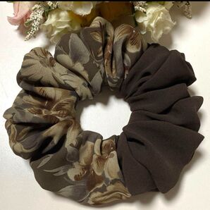 ハンドメイドシュシュ☆花柄ミックス