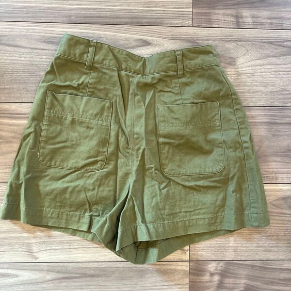 chico ショートパンツ ボトムス カーキ ファッション