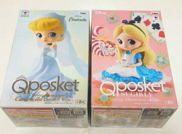 Qposket シンデレラ アリス フィギュア