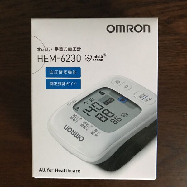 【新品/未使用】オムロン OMRON 手首式血圧計 HEM-6230