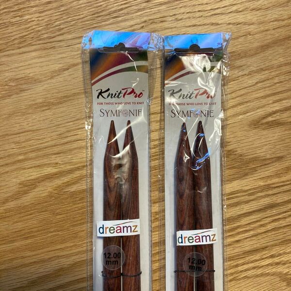 (2本セット)ニットプロ knit pro ドリームズ 編み針 棒針 12mm