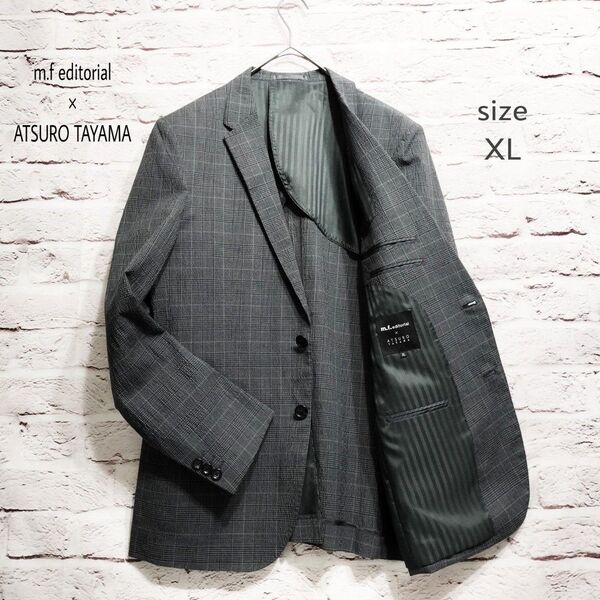 【美品 コラボ】m.f editorial×ATSURO TAYAMA テーラードジャケット