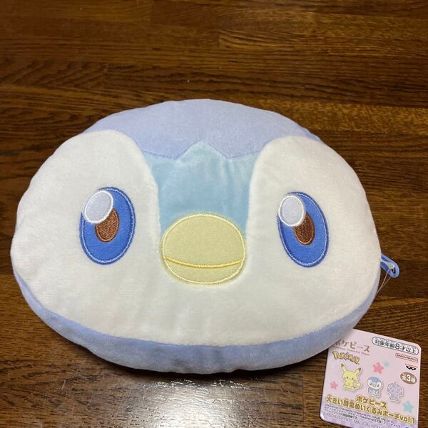 ポケピース大きい顔型ぬいぐるみポーチ