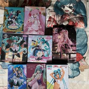 初音ミク フィギュア ブランケット まとめ売り 9個セット
