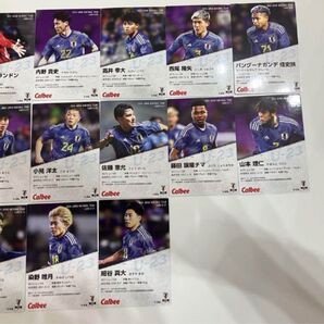 サッカー日本代表 カルビー チップス カード セット