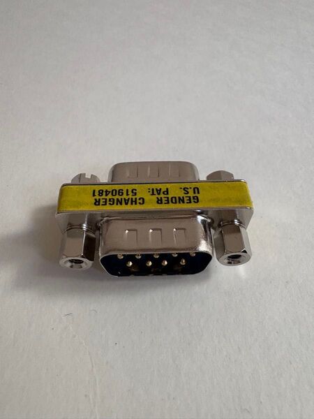 RS232C変換D-sub9pinジェンダーチェンジャー オス/オス 1個350円 在庫3個
