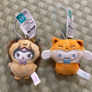 サンリオキャラクターズ どうぶつ着ぐるみマスコット 2点