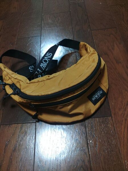 Snow Peak ボディバック ウエストバック 黄色 マスタード
