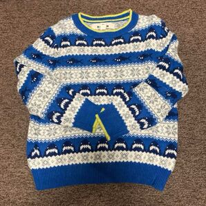 MINI BODEN ミニボーデンセーター 6-7Y 122cmセーター サメ柄 シャーク ウール ニット ニットセーター