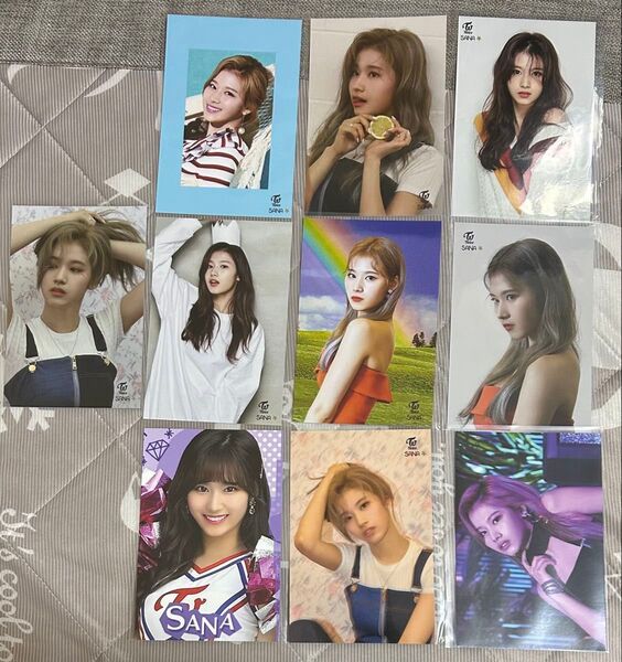 twice サナ ポストカード