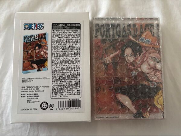 ONE PIECE エース バースデイ アクリルブロック 2023