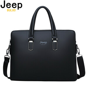 [Дешевый старт ★ Самая низкая цена выигрыша ◆ Новый ◆ Новый ◆ High Brand] Jeep Buluo Luxury Men Men Just Leather Business Bag Bag Top Top ◆ 2551