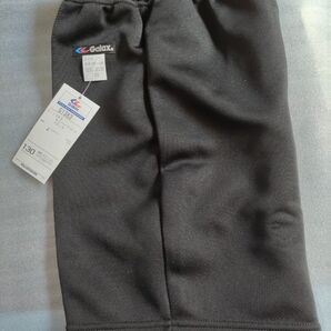 新品未使用 Galax クオーターパンツ ハーフ 体操服 男女小中学生 120〜140 黒 ショートパンツ