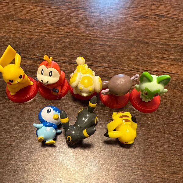 ポケモン フィギュア 8体セット まとめ売り チョコエッグ、バスボム