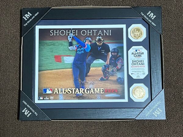 大谷翔平2024MLBオールスターゲーム出場記念ダート&コインフォトミント