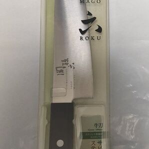 関孫六 わかたけ 牛刀 180mm ステンレス 貝印