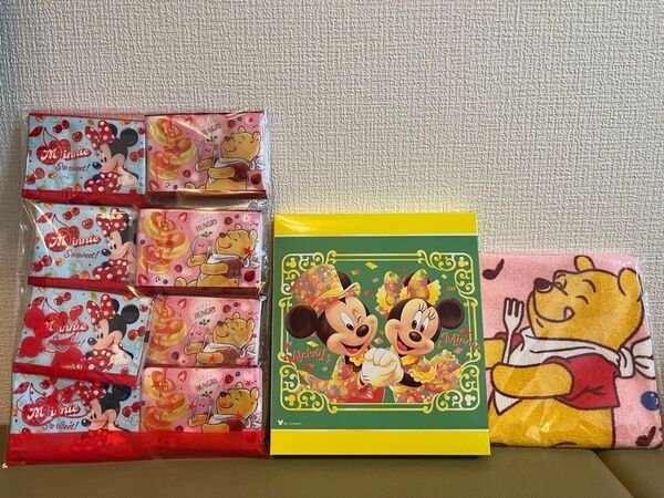 【非売品】ディズニー タオル&ポケットティッシュ