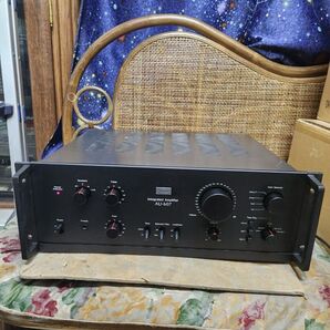 サンスイアンプの原点!レストア完動超美動品山水プリメインアンプAU-607