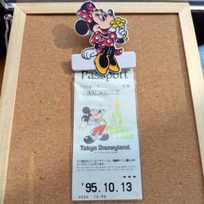 ディズニー ディズニーランド ミニー チケットホルダー レトロ