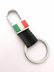 H イタリア 国旗 キーリング キーホルダー アーミー ガヤルド ディアブロ ムルシエラゴ Italy スポーツカー
