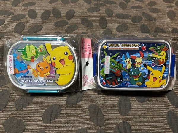 ポケットモンスターの弁当箱2点
