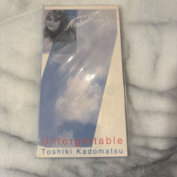 Toshiki Kadomatsu 角松敏生Unforgettable シングル 8cmCD