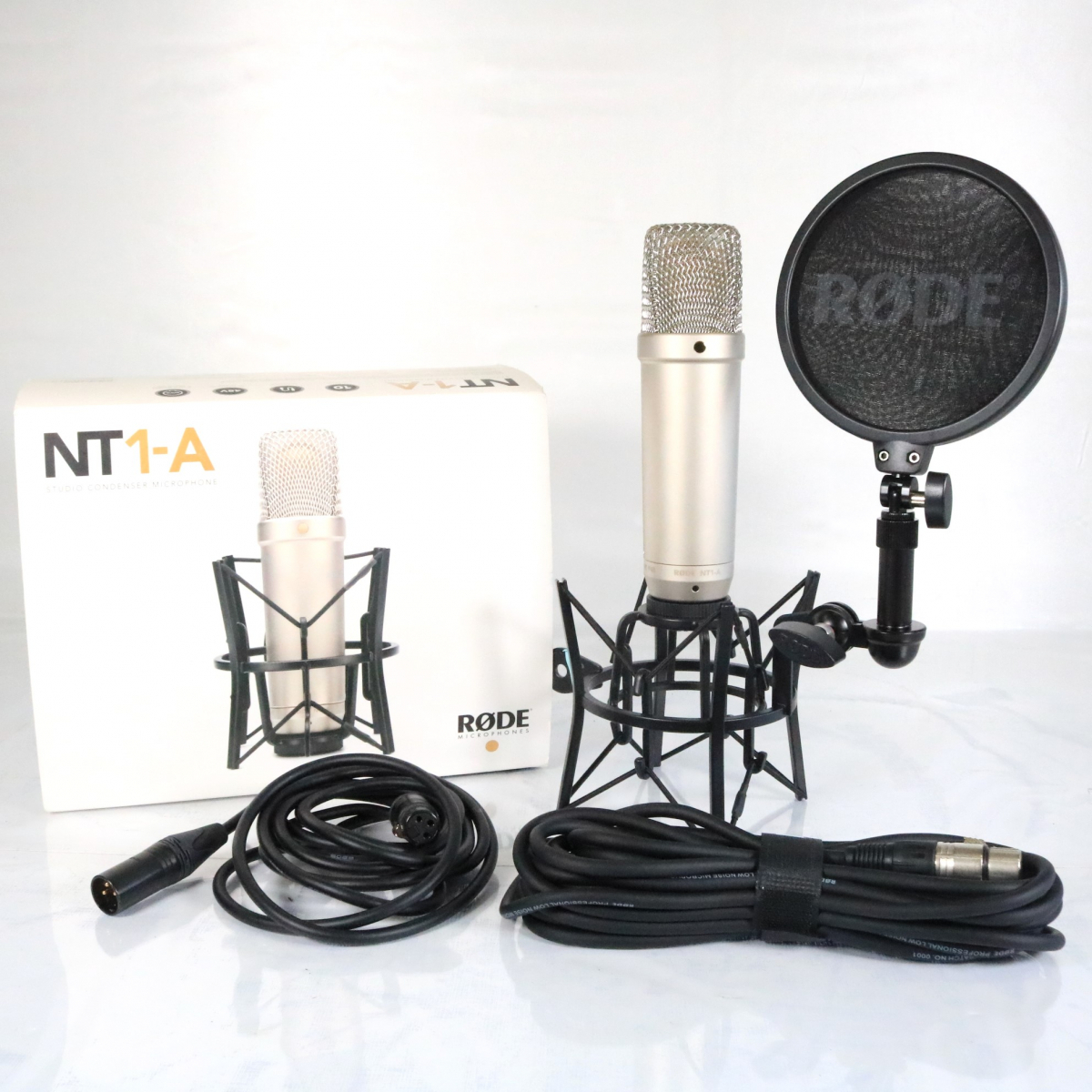 RØDE NT1-A コンデンサーマイクとSM6ショックマウント ジャンク品 Yahoo!オークション -「rode nt1-a」の落札相場・落札価格