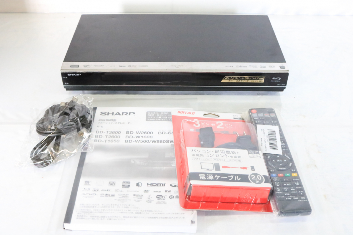 Yahoo!オークション -「sharp bd-t3600」(シャープ) (ブルーレイ Yahoo!オークション -「sharp bd-t3600」(シャープ) (ブルーレイ