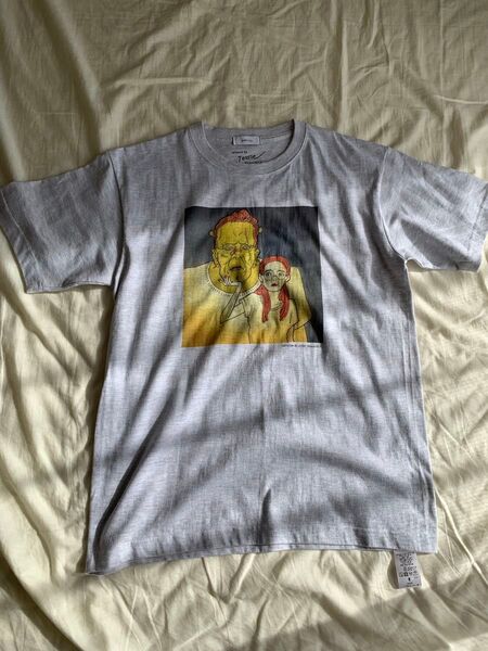 9090s Tシャツ artwork by Jessie size1 グレー