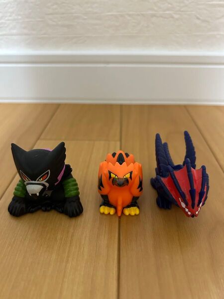 ポケモンキッズ 指人形 ザルード、ガラルサンダー、ムゲンダイナ セット 匿名発送