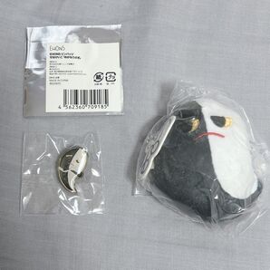 EHONS ピンバッジ&マスコット 2個セット